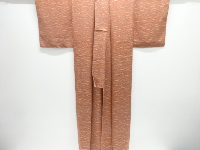  芝草模様付け下げ小紋着物